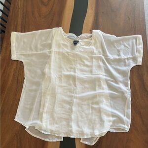 Worthington white layered top